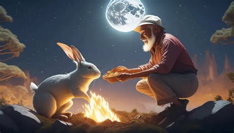  The Moon Rabbit - A Tale of Celestial Sacrifice and Selfless Kindness!